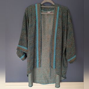 Mexicali Blues Open Front Tunic